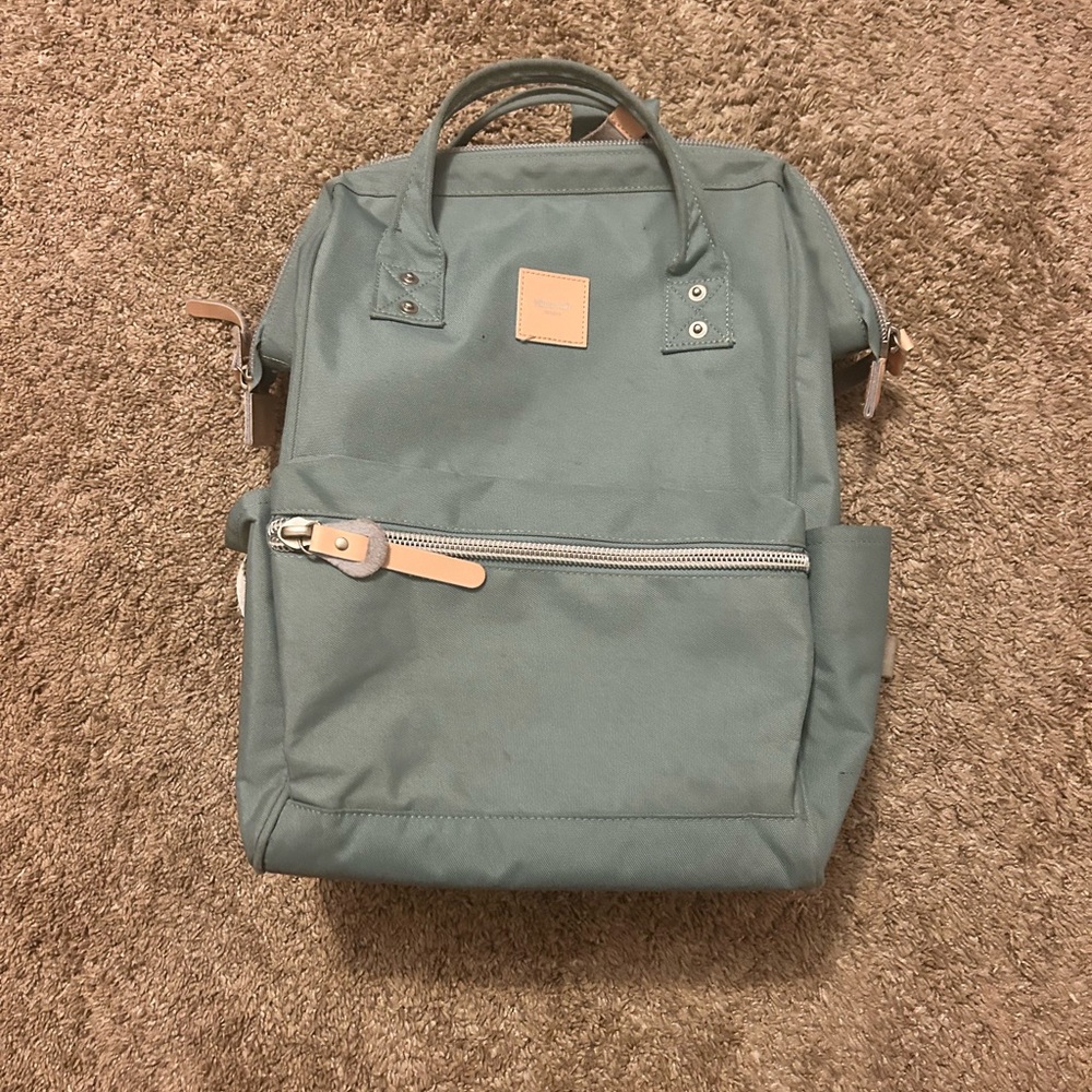 Stylish Green Backpack